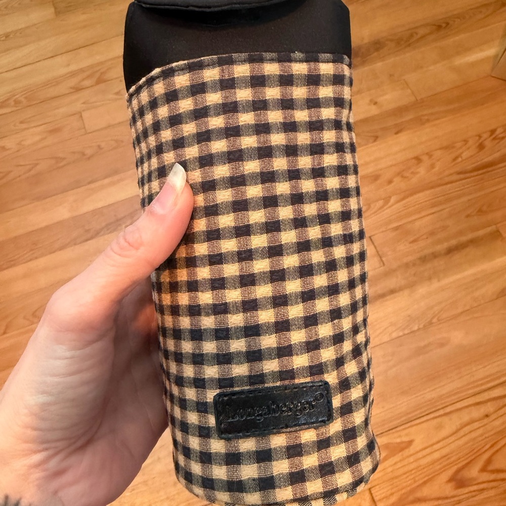 Longaberger Checkered Fabric Holder